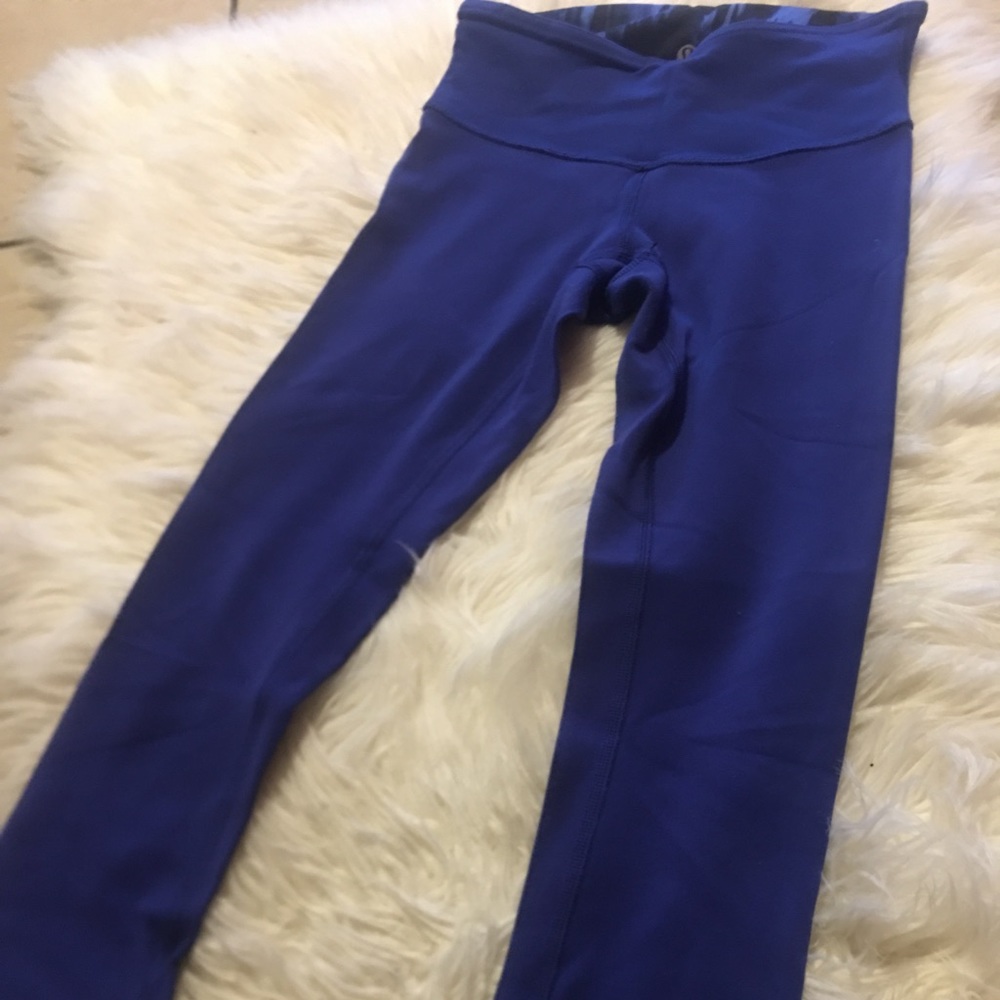 Lululemon Wunder Under Reversible Leggings Size 2